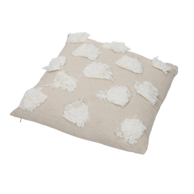 4Living Cushion Pompom 45x45 cm
