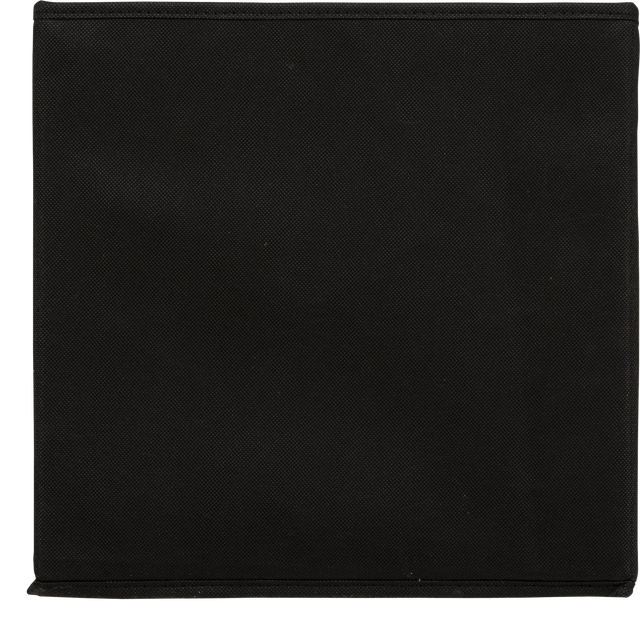 Textil tárolóedény STEMY-hez, fogantyúval, 31 x 31 x 31 cm, fekete
