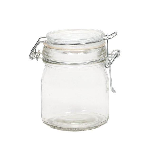 Zárható fedeles üveg, 150 ml