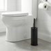 WC kefe tartó STAV, magasság 38 cm, fekete