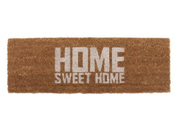 Kókuszrostból készült lábtörlő HOME SWEET, 75 x 26 x 2 cm