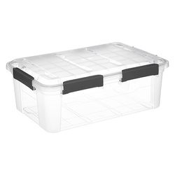 Vízálló tárolódoboz fedéllel, 32 l