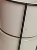 4 darabos porcelán bögre szett HELLO, fém állvánnyal, 4 x 300 ml