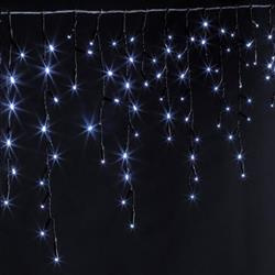 Fényfüggöny, jégcsapok, 120 LED