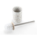 WC kefe cement tartóval TERRAZZO, Ø 10,3 cm