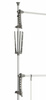 Herkules FLEX teleszkópos ruhatartó, praktikus állvány állítható méretekkel - 165-300 x 116-190 x 36 cm, WENKO