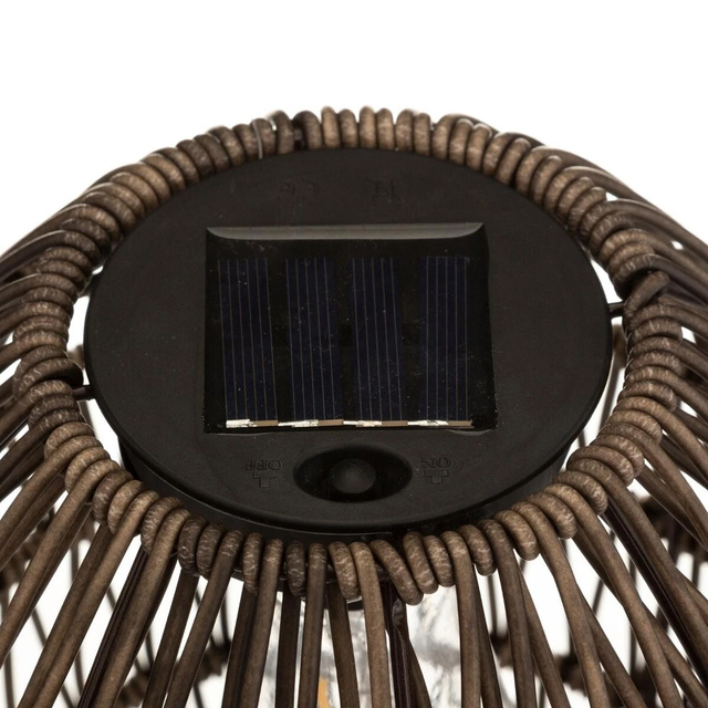 Lámpás fonott búrával, Ø 21cm