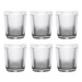 Kristálymintás pohár, 300 ml, 6 db