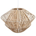 LUDZA függőlámpa, rattan, 45 cm