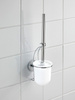 MILAZZO WC-kefe tartó + WC-kefe, Vacuum-Loc - krómozott acél, WENKO