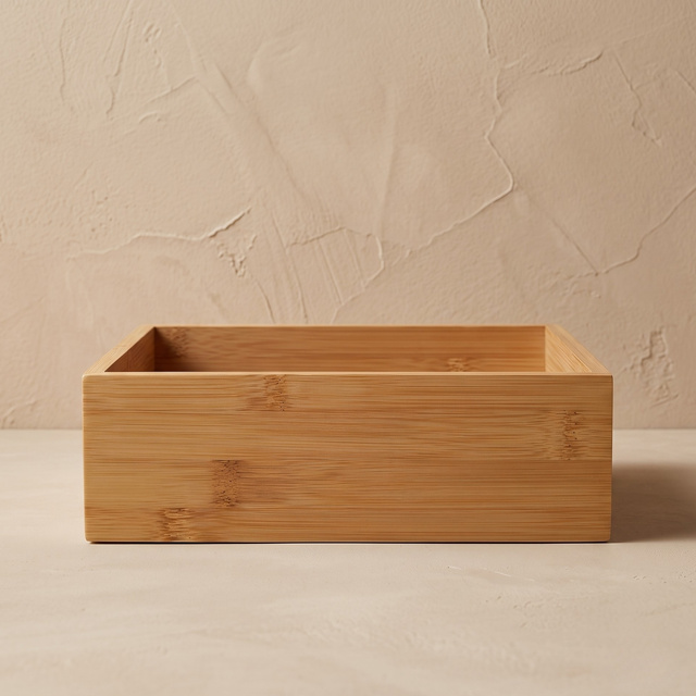 Bambusz asztali rendező, 15 x 23 x 7 cm