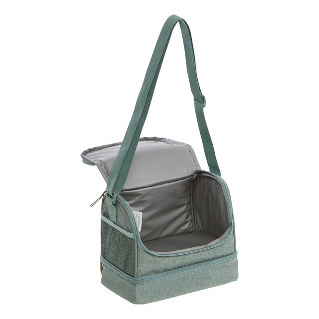 Kétrekeszes hűtőtáska ebédhez, 8,5 l