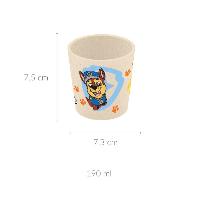 Kisgyermeknek való pohár CONNECT CUP S Mancs Őrjárat, 190 ml, KOZIOL