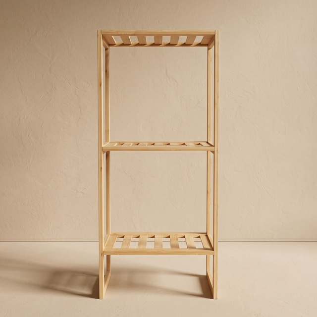 Bambusz polc, 35 x 20 x 84 cm