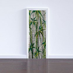 Bambusz függöny, 90x200 cm, bambusz