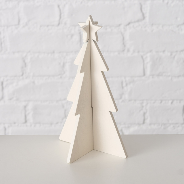 Díszítő fenyőfák rétegelt lemezből KARL, 12-25 cm, 3 db.