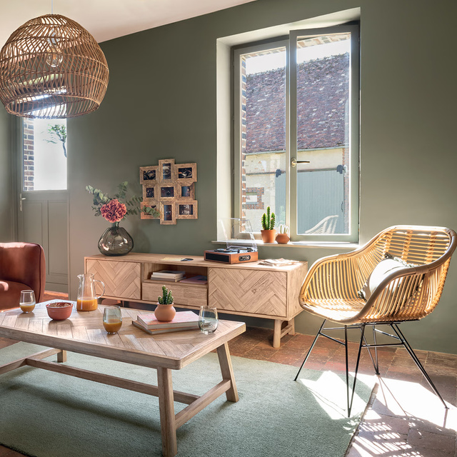 KOETA rattan fotel a nappaliba