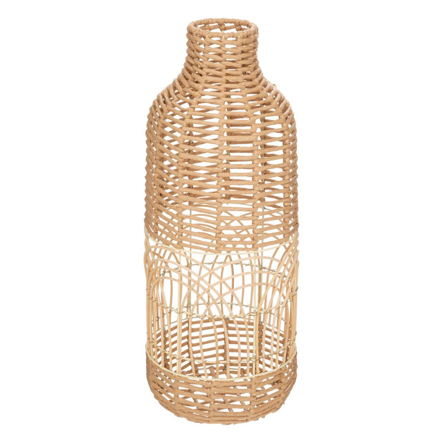 Rattan fonott dekoratív váza, 55 cm