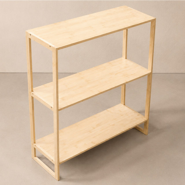 Bambusz polc, 68,4 x 20 x 84 cm