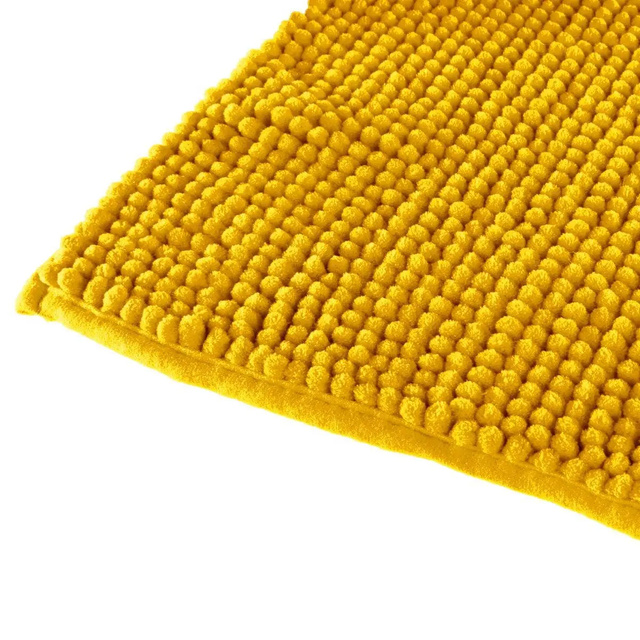 TAPIS MINI CHENILLE fürdőszobai szőnyeg, 50x80 cm, sárga