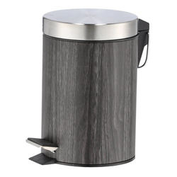 WALNUSS fürdőszobai kosár, szemetes - 3 l, ZELLER, sötétbarna