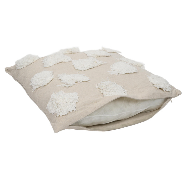 4Living Cushion Pompom 45x45 cm