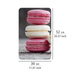 MACARONS üveg védőlapok a tűzhelyre – 2 db, WENKO, macarons