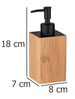 Padua Bamboo folyékony szappanadagoló, bambusz, 210 ml, WENKO