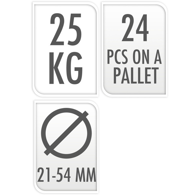 Napernyő talp, Ø 46 cm, szürke