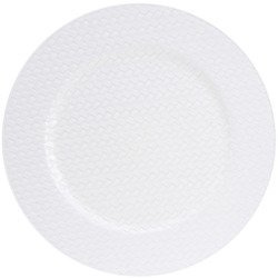 Ünnepi tál, fonott széllel, Ø 33 cm