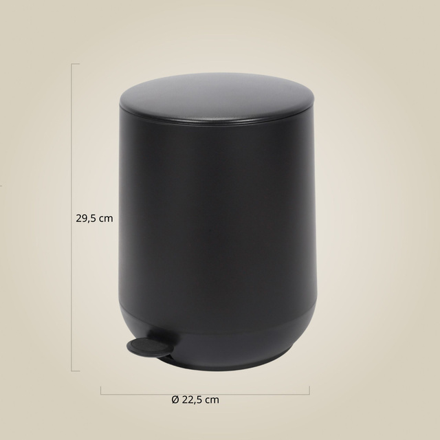 Műanyag fürdőszobai szemetes BALVO, 5 l