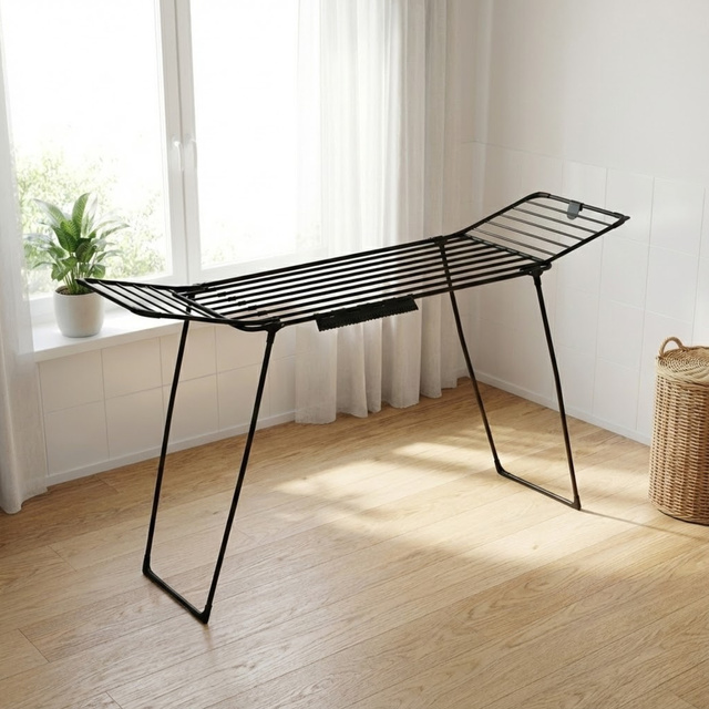 Teleszkópos ruhaszárító kinyitható karokkal, 200-260 cm, SVARTO
