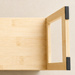 Bambusz polc, 68,4 x 20 x 84 cm